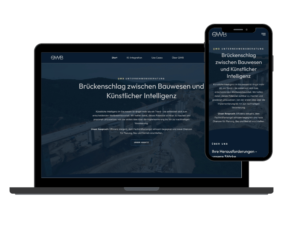 Referenz der Webseite qwb-beratung.de