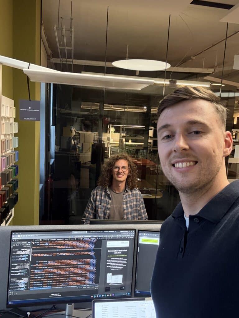 Selfie im wiwamedia-Büro in Heilbronn