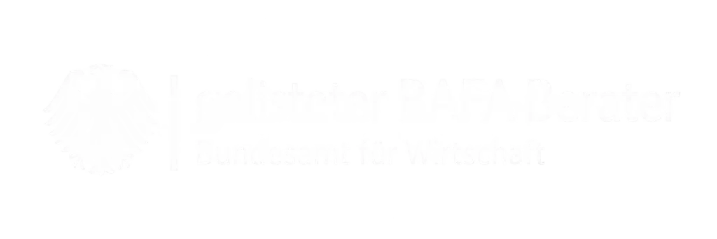 Logo gelisteter BAFA Berater – Bundesamt für Wirtschaft